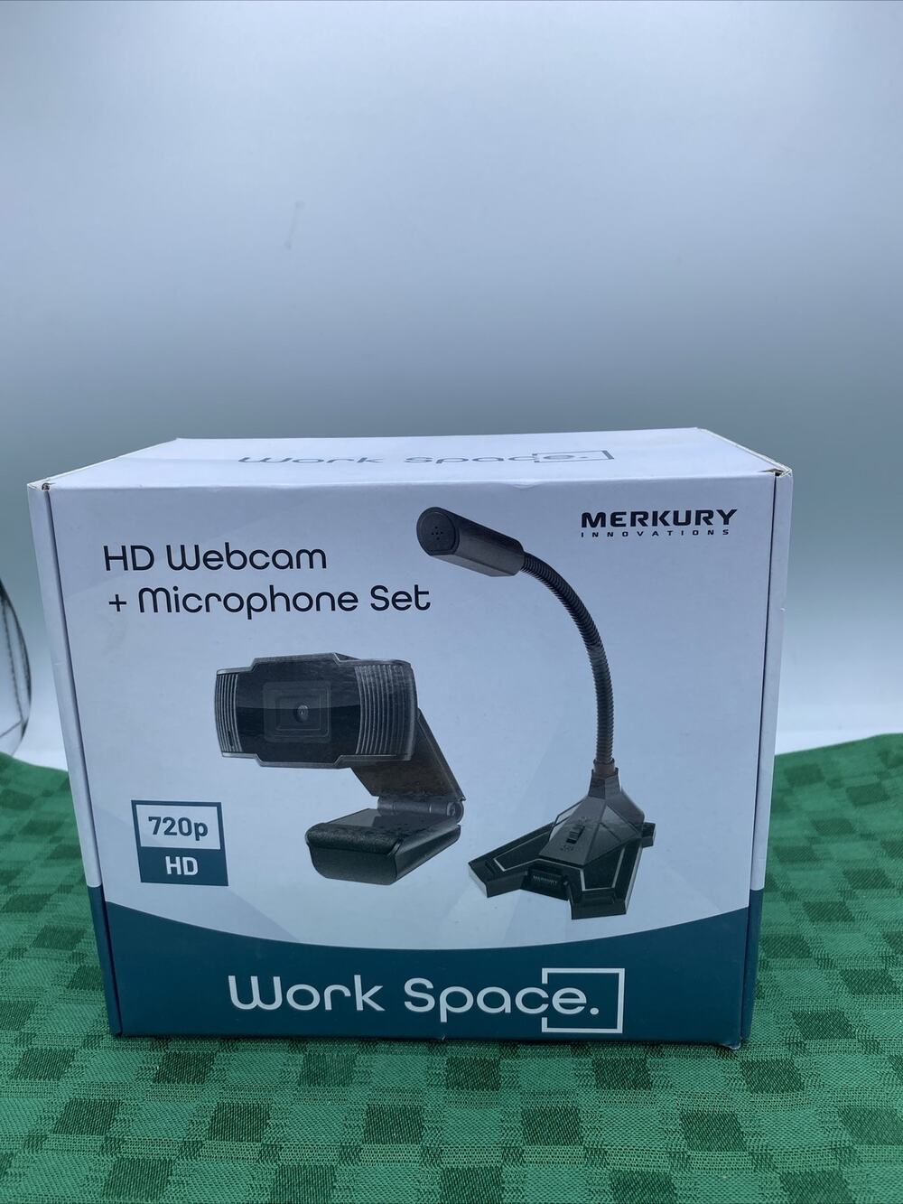 Work Space HD Webcam & Microphone Set 720p HD Mercury Innovations USB AUX